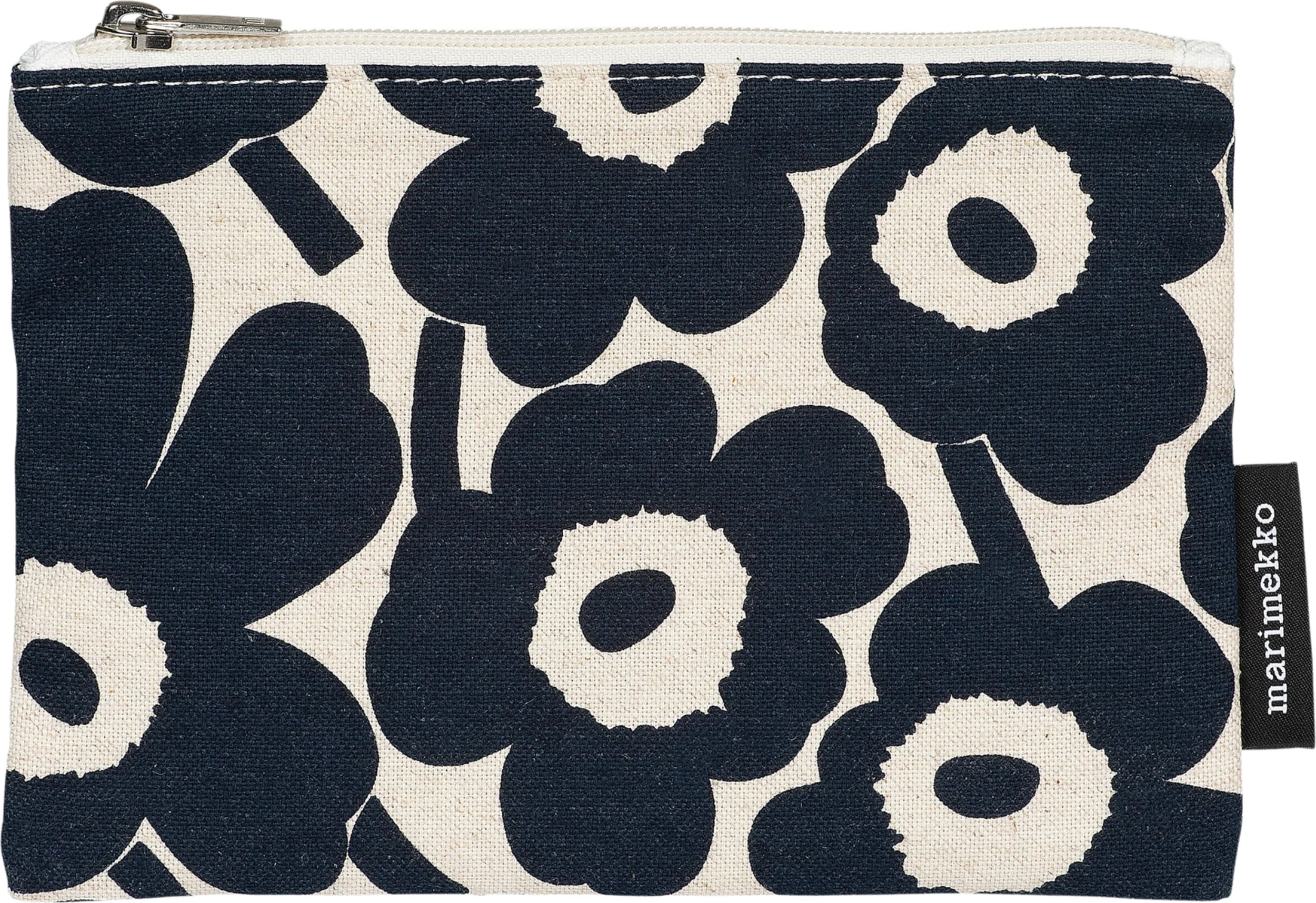 Mini Unikko Kaika Kosmetiktasche dunkelblau-weiß