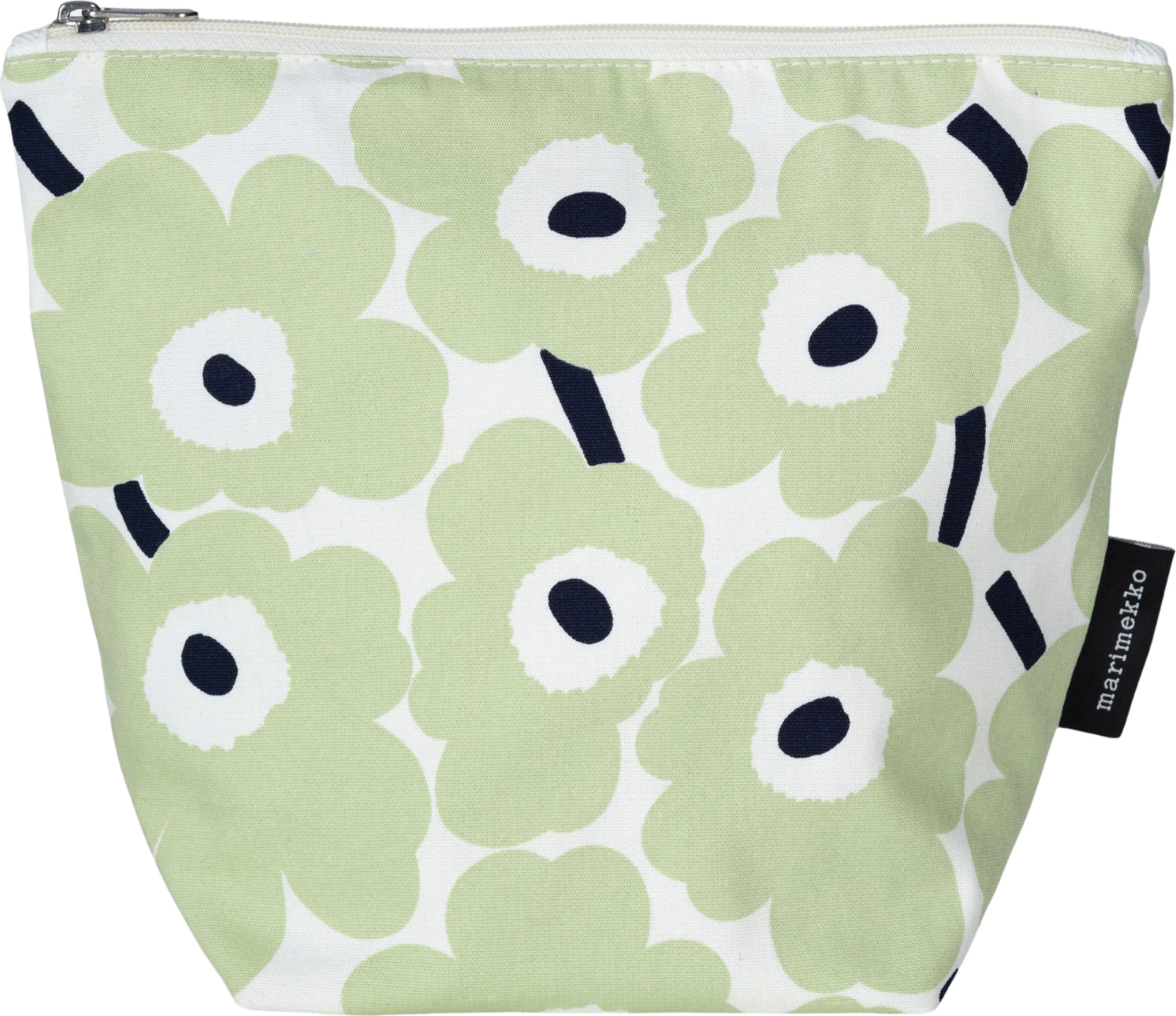 Mini Unikko Kaje Kosmetiktasche grün-weiß