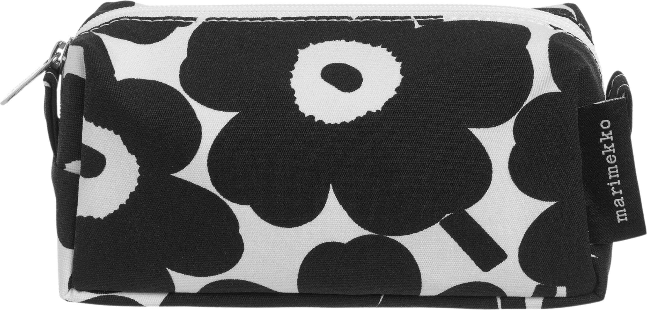 Mini Unikko Tiise Kosmetiktasche schwarz-weiß