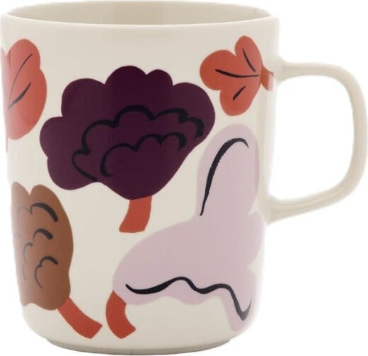 Oiva Kukasta kukkaan Becher 250 ml, pflaume-braun