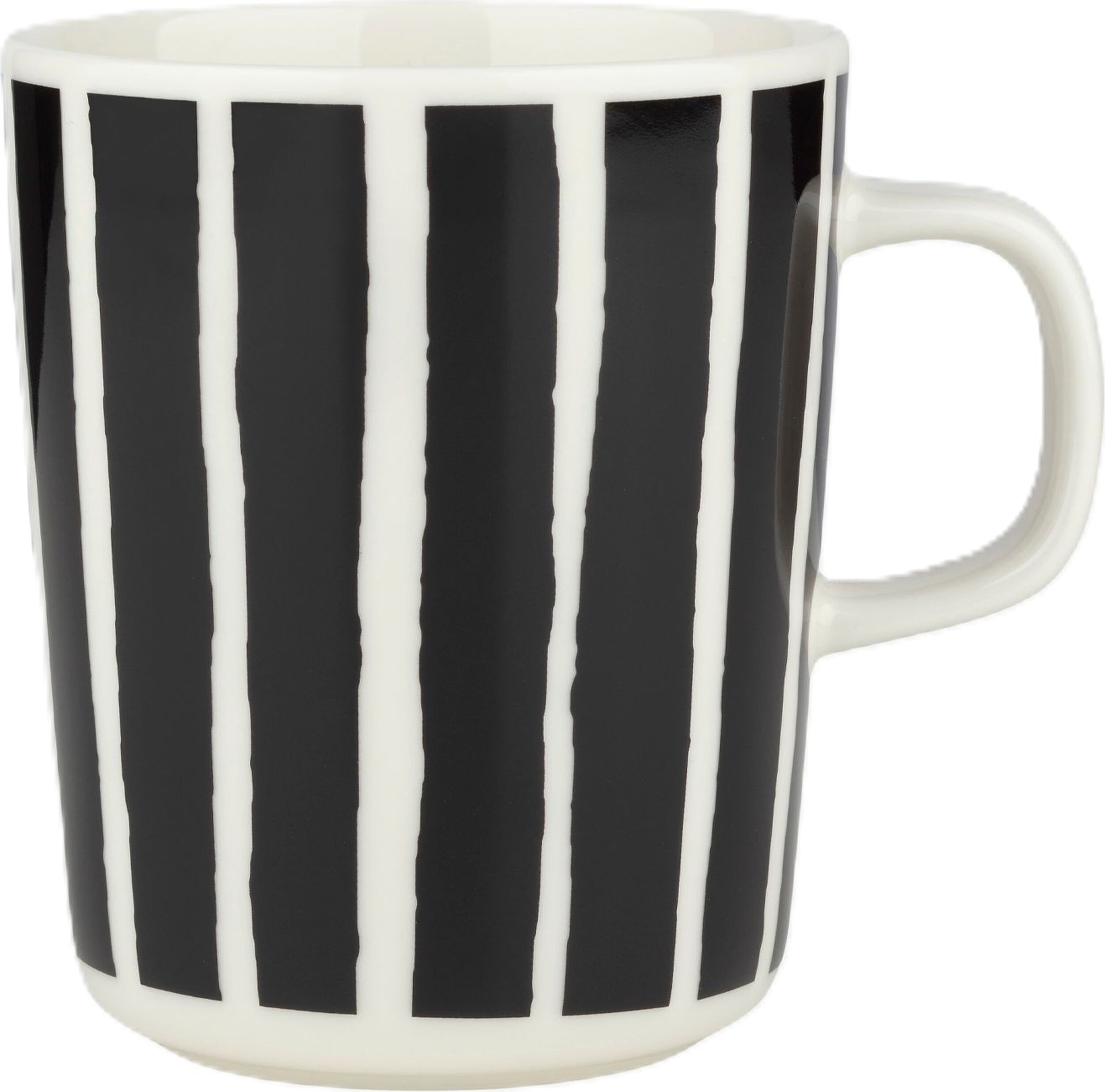 Oiva Piccolo Becher 250 ml, weiß-schwarz