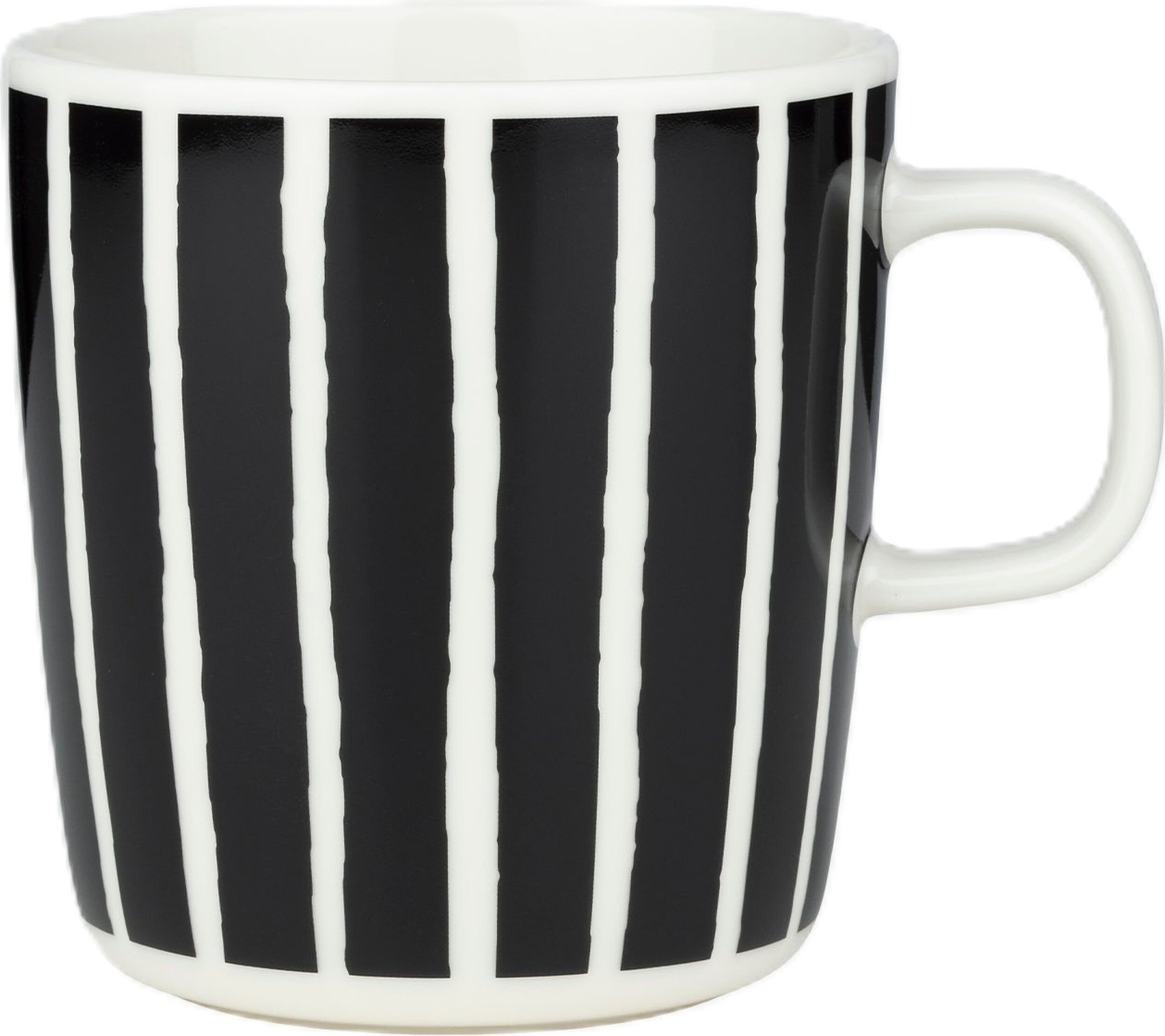 Oiva Piccolo Becher 400 ml, weiß-schwarz