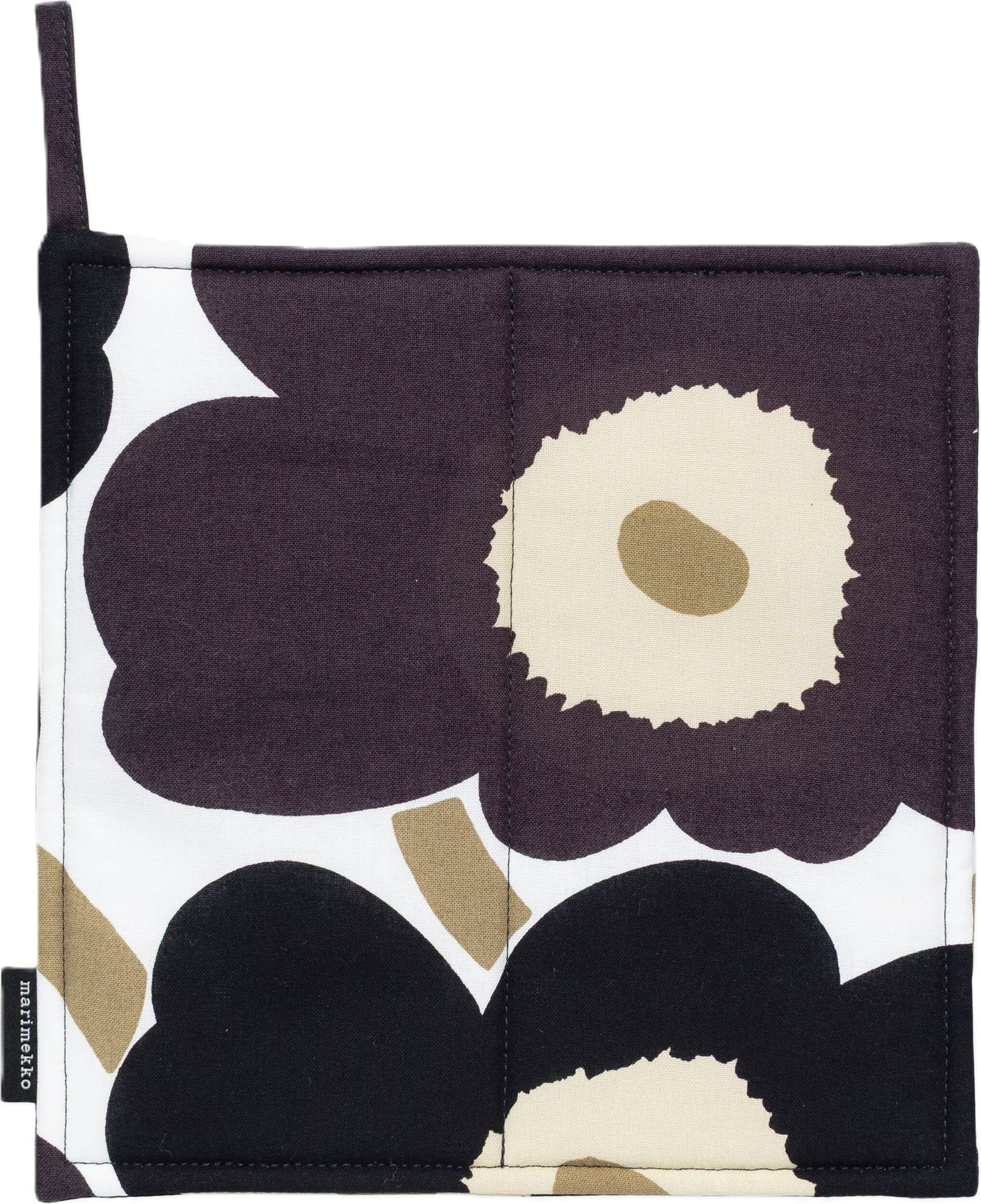 Pieni Unikko Topflappen grau-beige