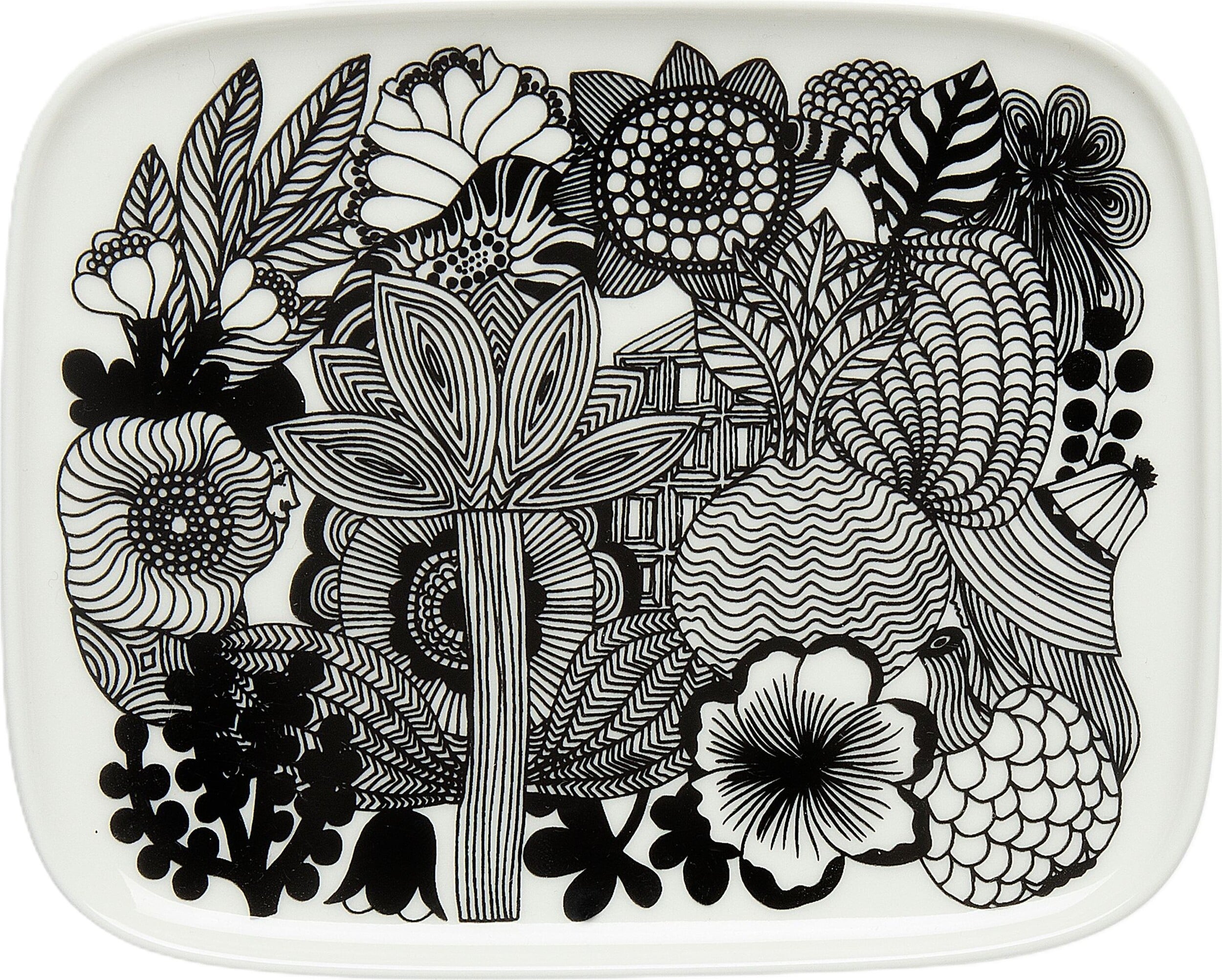 Siirtolapuutarha Snackteller 15 x 12 cm