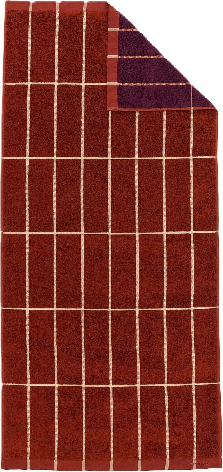 Tiiliskivi Badetuch 70 x 150 cm, Rottöne