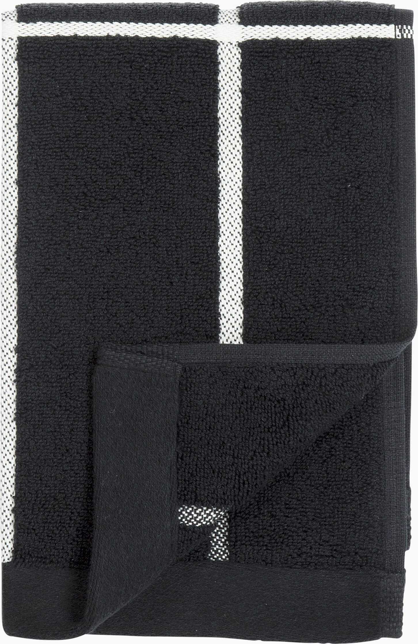 Tiiliskivi Handtuch 30 x 50 cm, schwarz-weiß