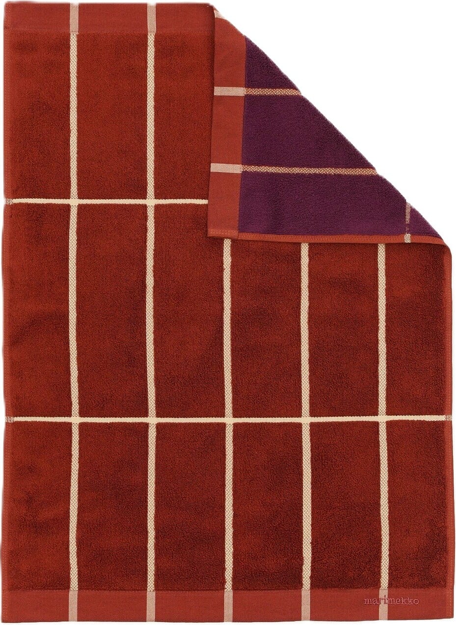 Tiiliskivi Handtuch 50 x 70 cm, Rottöne