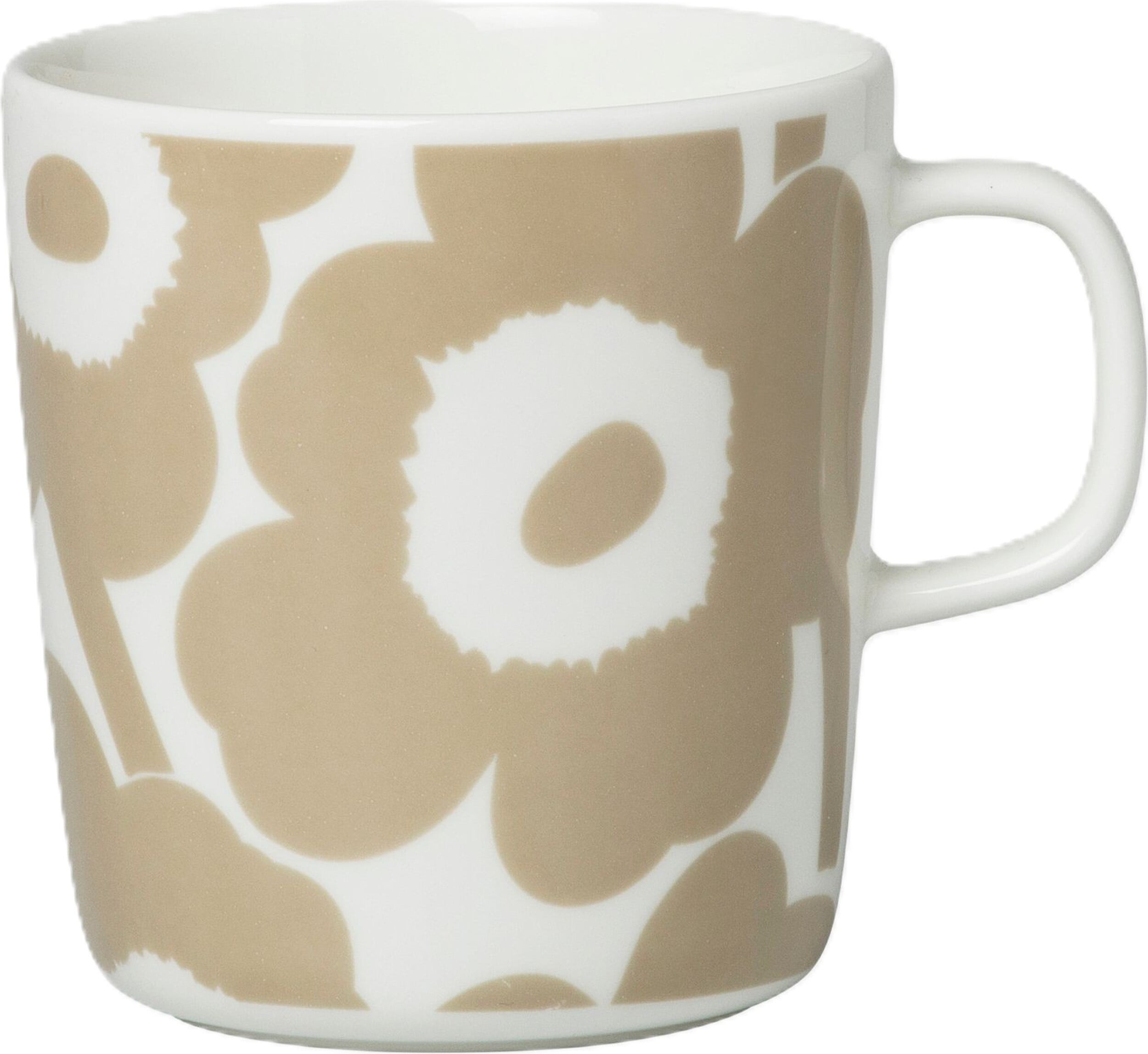 Unikko Becher 400 ml, weiß-beige
