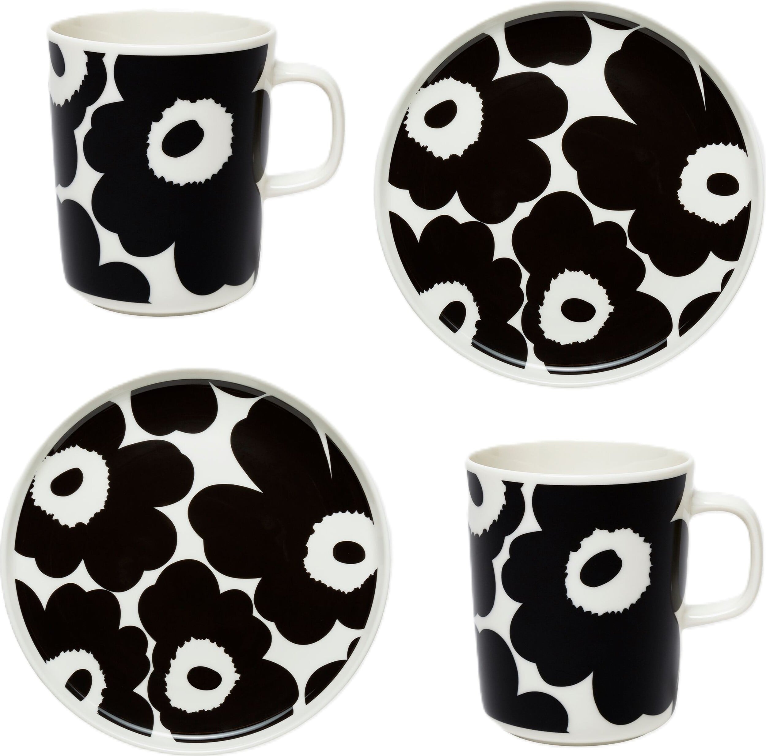 Unikko Frühstücksset 4-tlg.