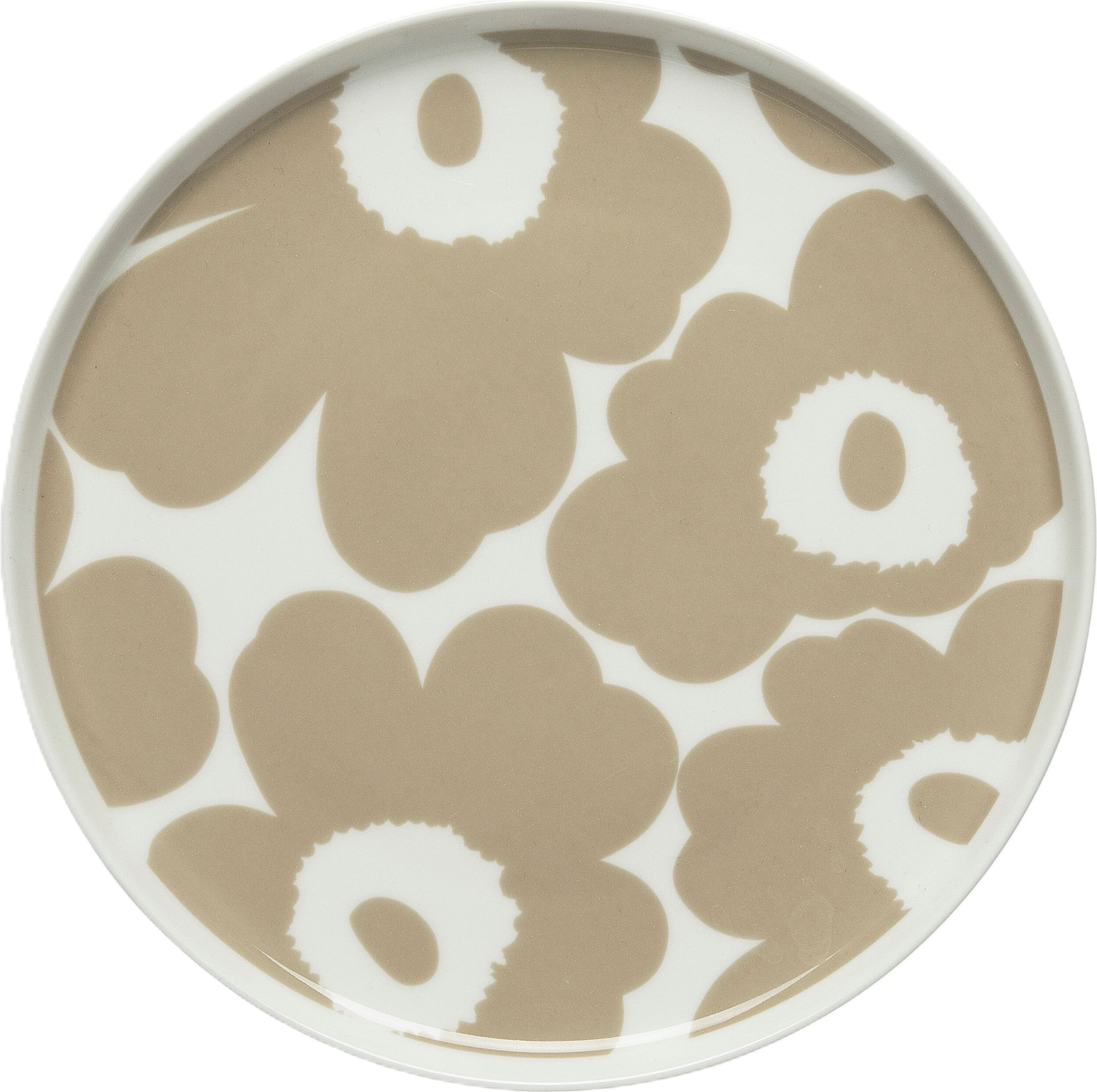 Unikko Frühstücksteller 20 cm, weiß-beige