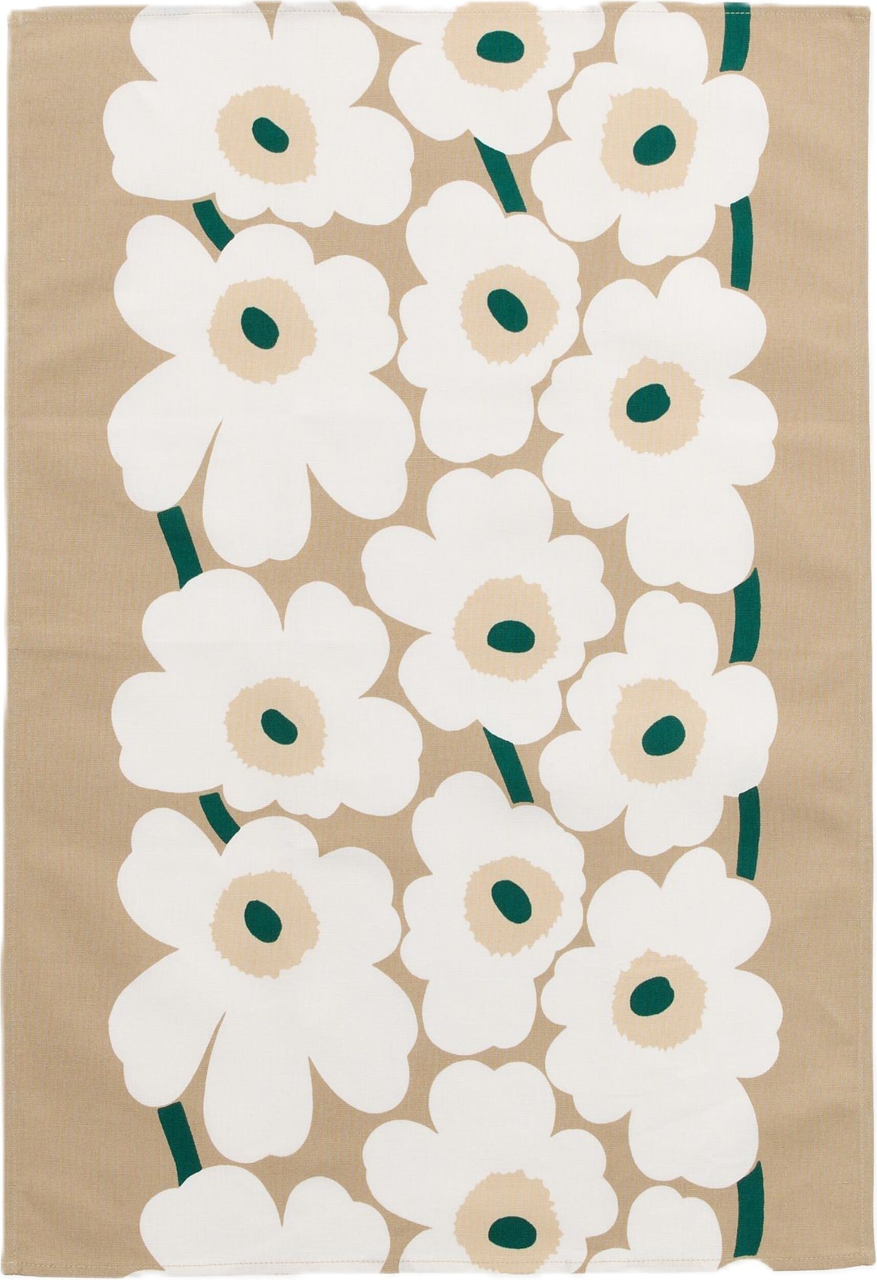 Unikko Geschirrtuch 47 x 70 cm, creme-beige
