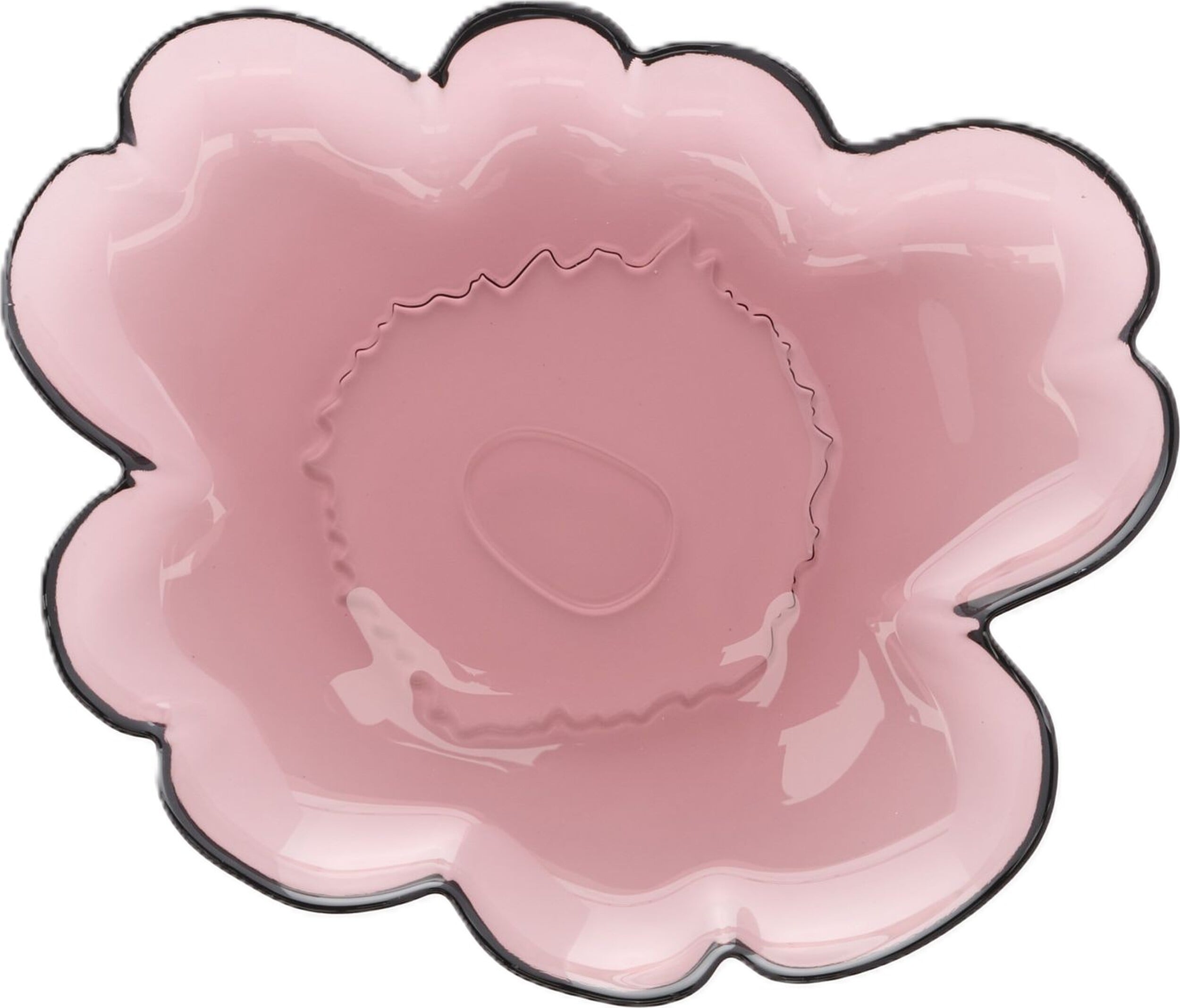 Unikko Glasschale 20 cm, heidekraut