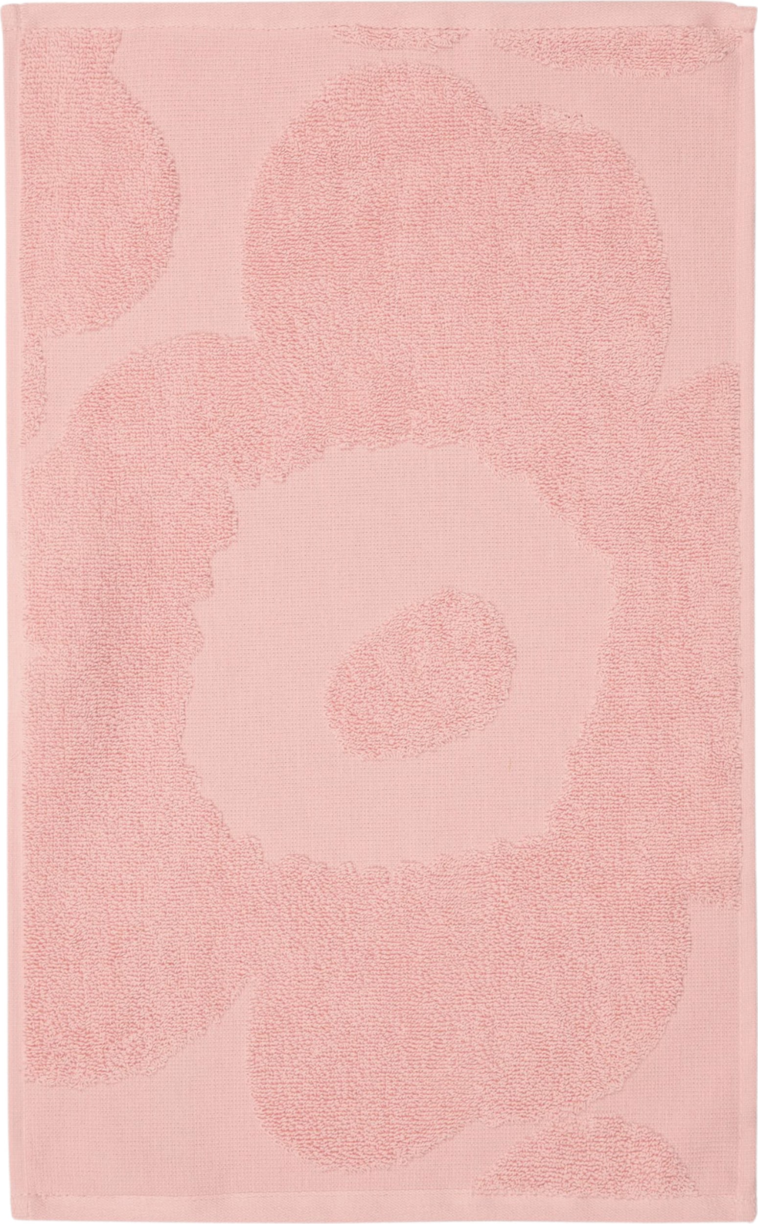 Unikko Handtuch 32 x 50 cm, rosa, geprägt