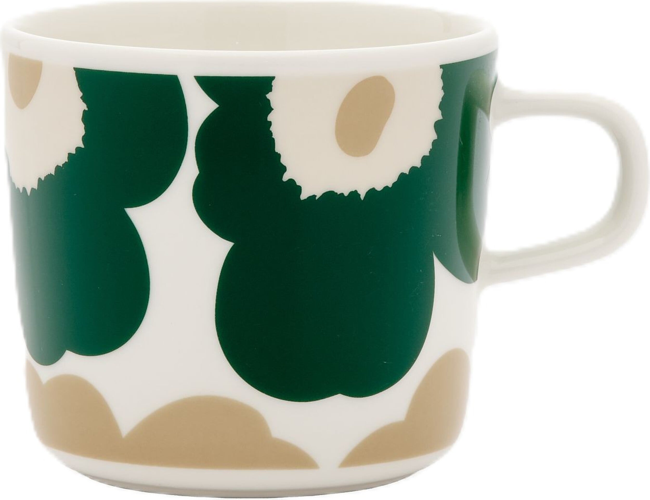 Unikko Kaffeetasse 200 ml, sandfarben-grün