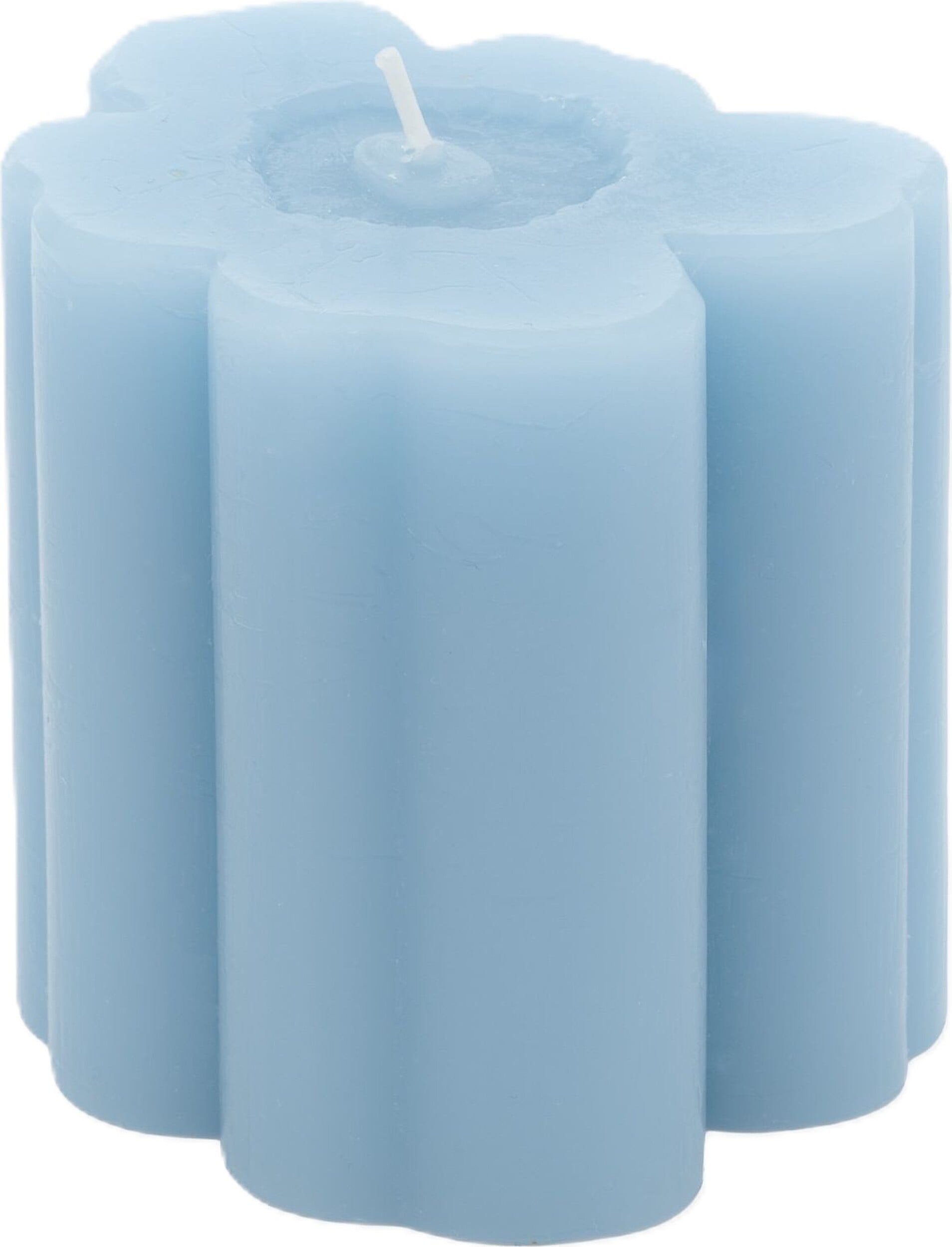 Unikko Kerze 9 cm, hellblau