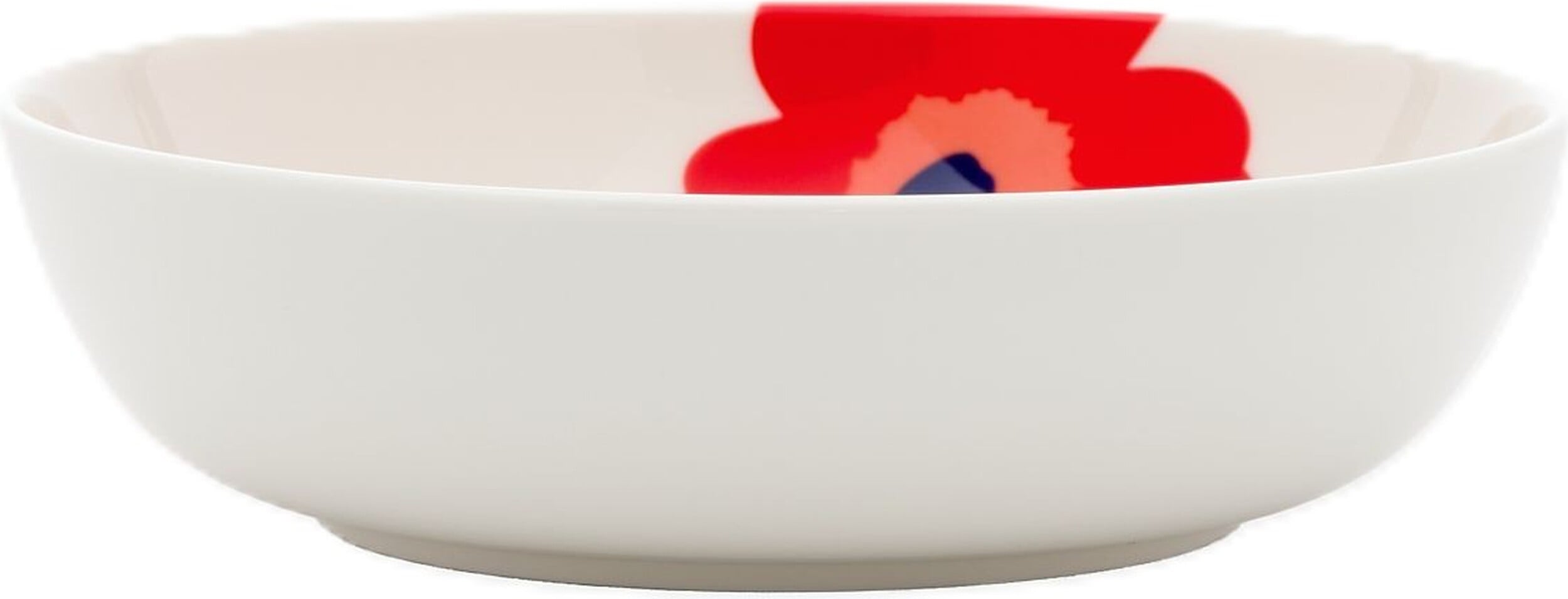 Unikko Snackschale 16 cm, weiß-rot