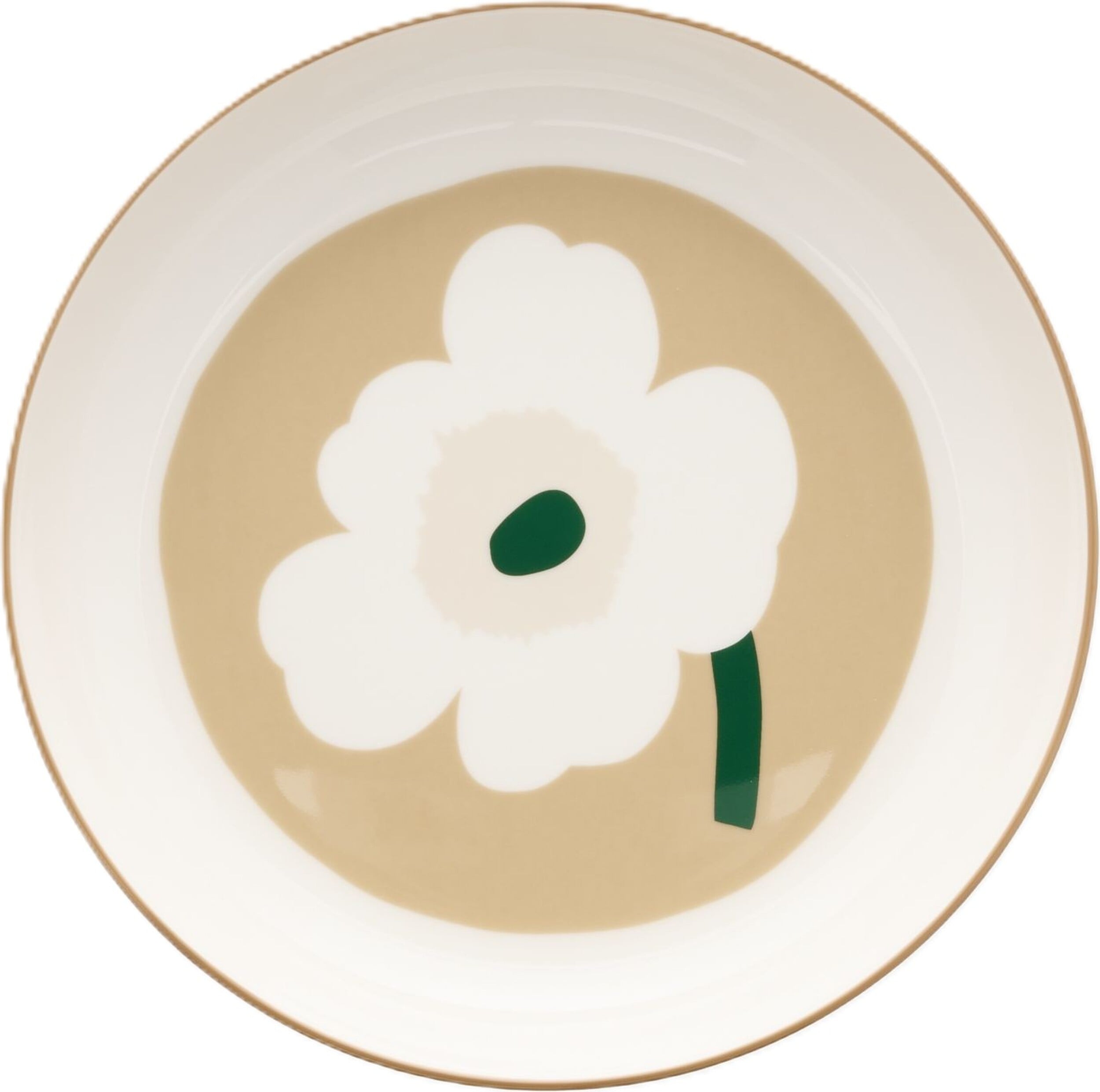 Unikko Suppenschale 20,5 cm, weiß-sandfarben