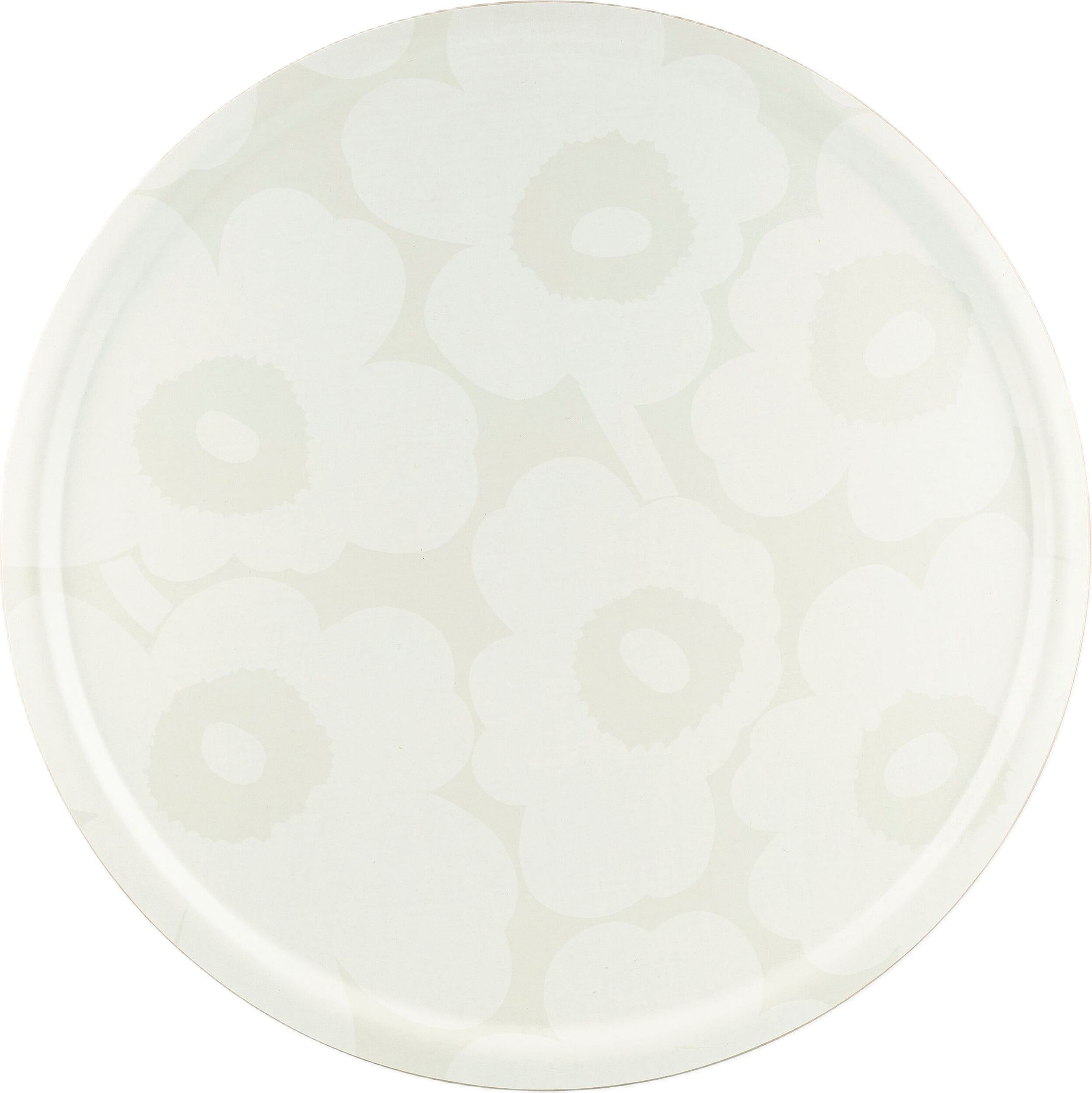 Unikko Tablett 65 cm, weiß