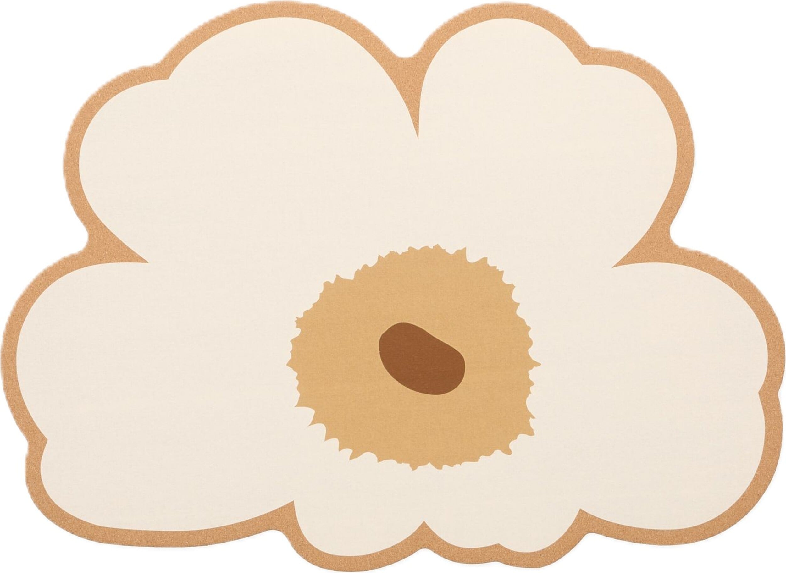 Unikko Tischset 45 cm, beige, Kork