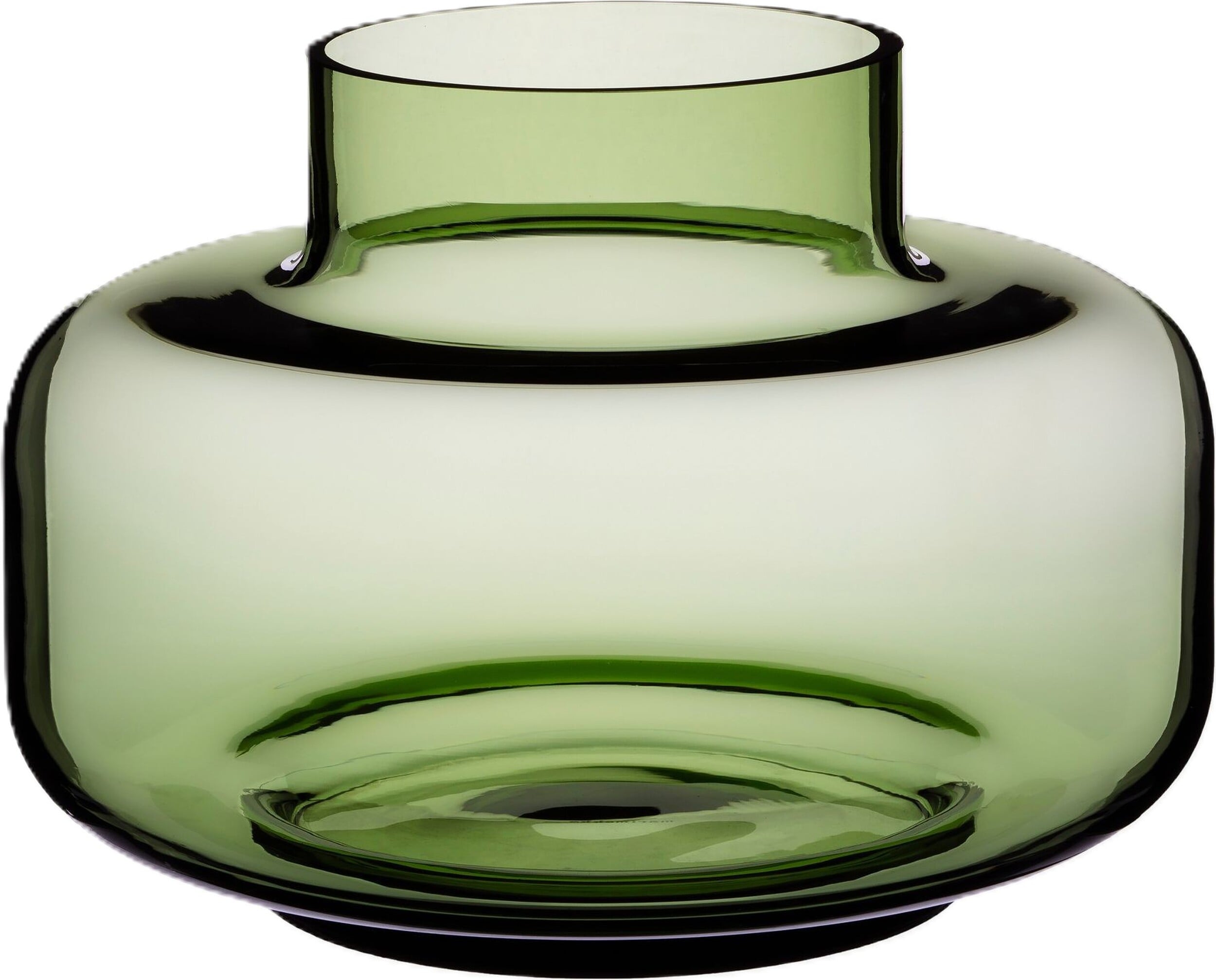 Urna Vase olivgrün