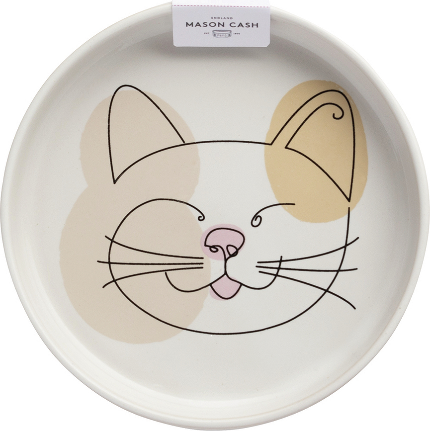Abstract Gamelle pour Chat 13 cm