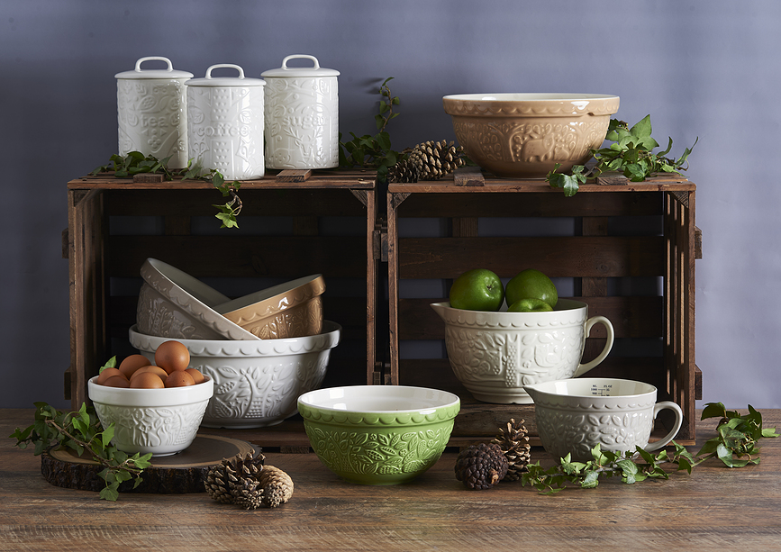 Cuenco In The Forest, 16 cm, crema