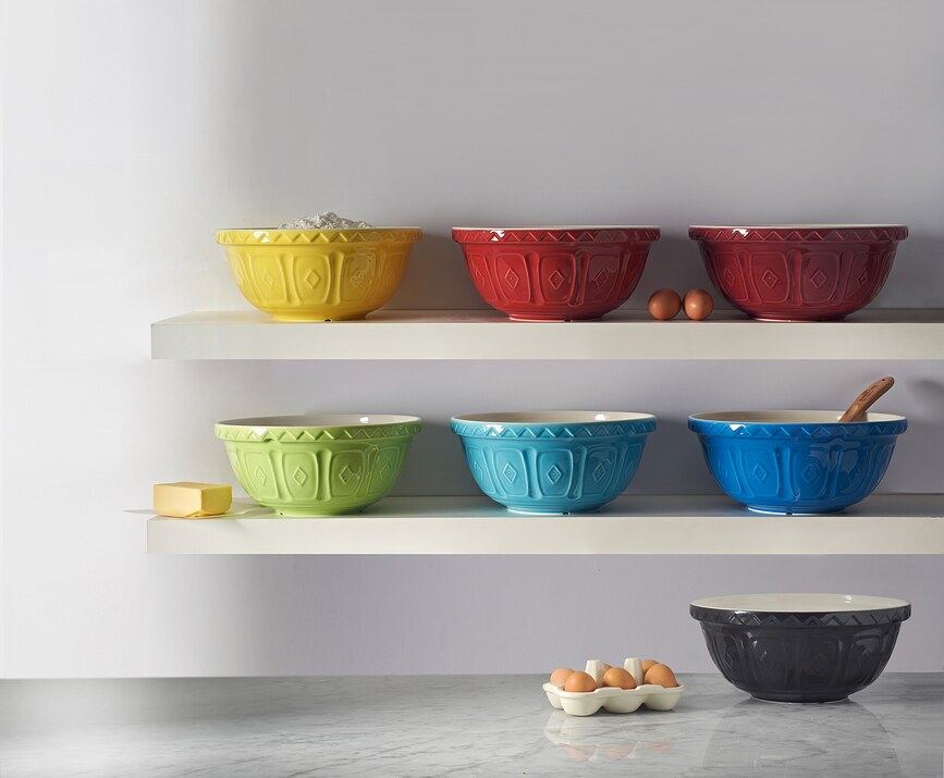 Color Mix Bol de Cuisine 4 L, rouge