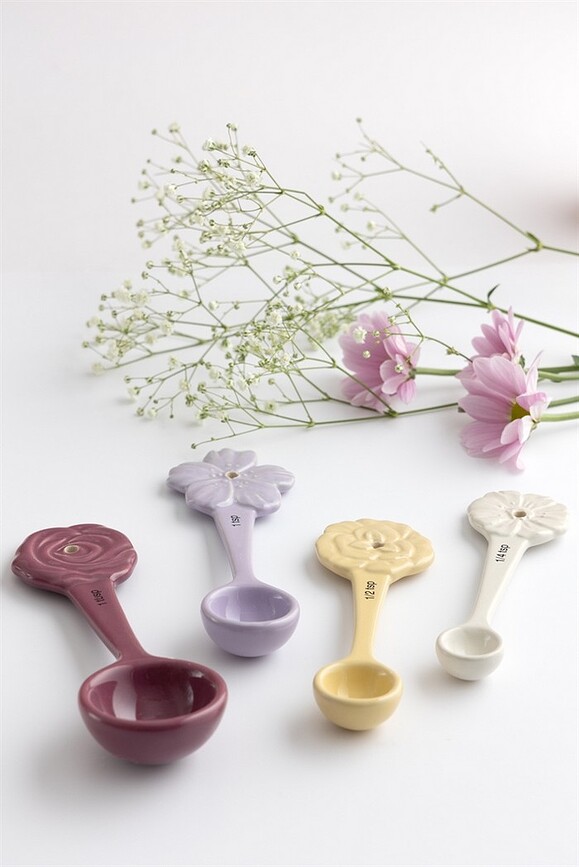 Cucharas Medidoras In The Meadow, 4 unidades