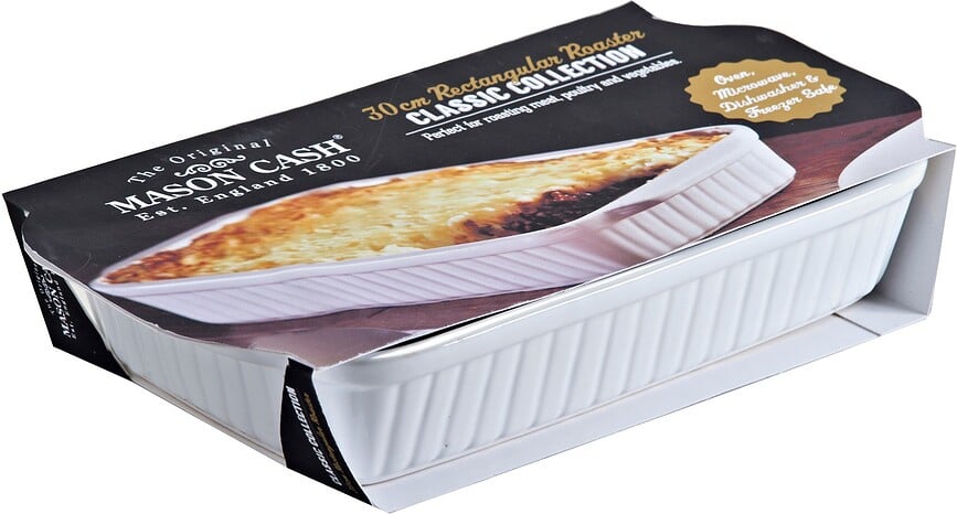 Fuente para Horno Classic Kitchen rectangular, 30 cm