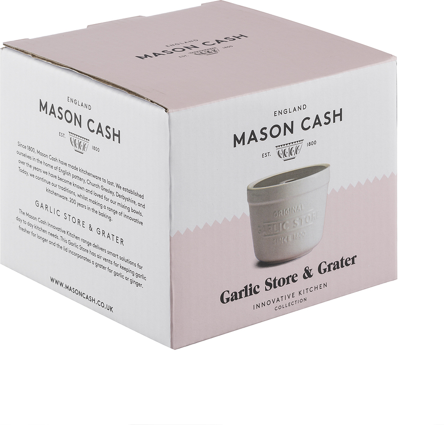 Innovative Kitchen ΔΟΧΕΙΟ για σκόρδο, με τρίφτη