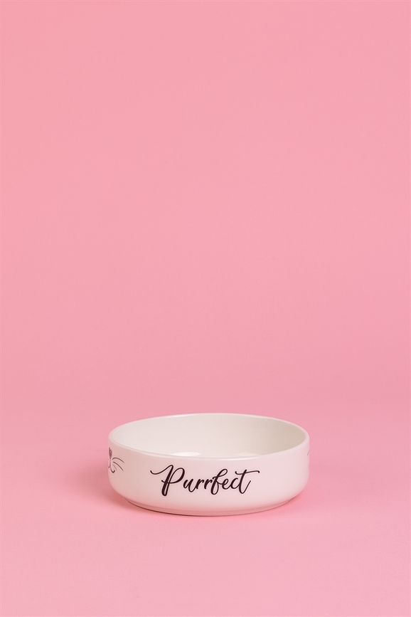 Perfect Gamelle pour Chat, blanche