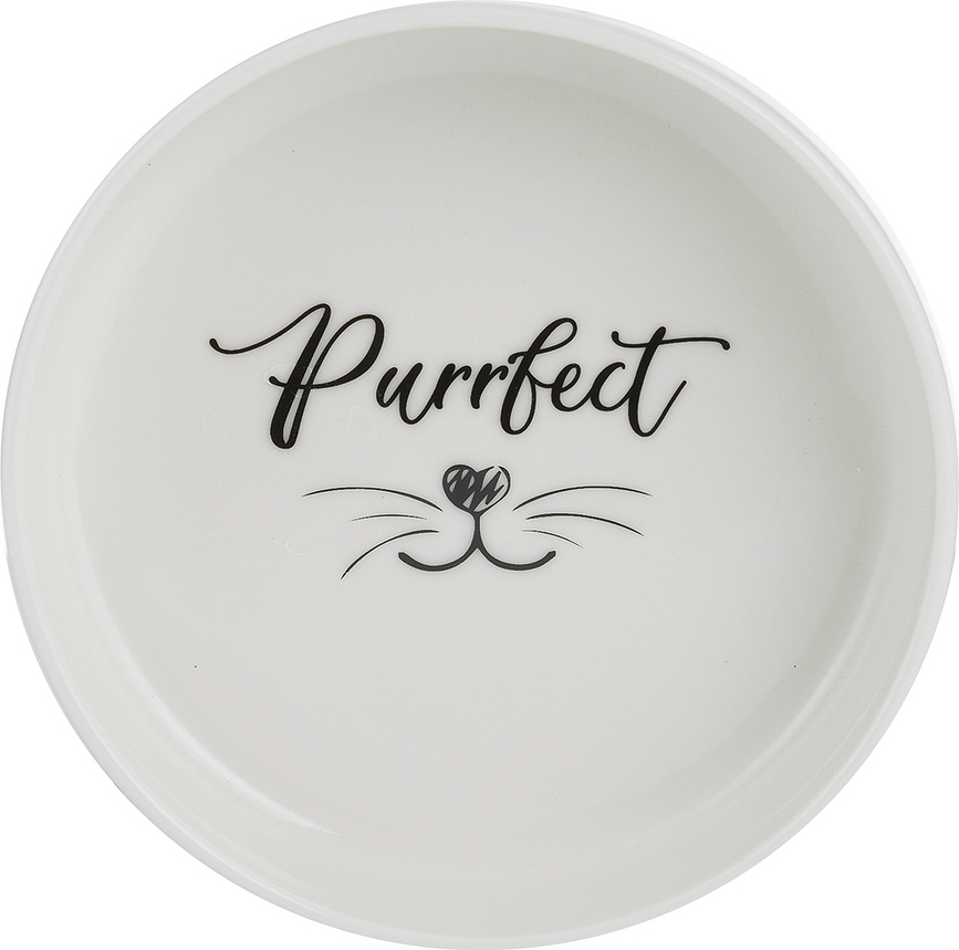 Perfect Μπολ για Γάτα, λευκό
