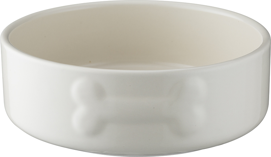 Petware Hundskål ben 15 cm, vit