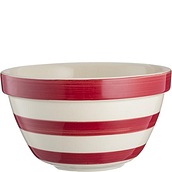 Spots & Stripes Kitchen bowl red stripes