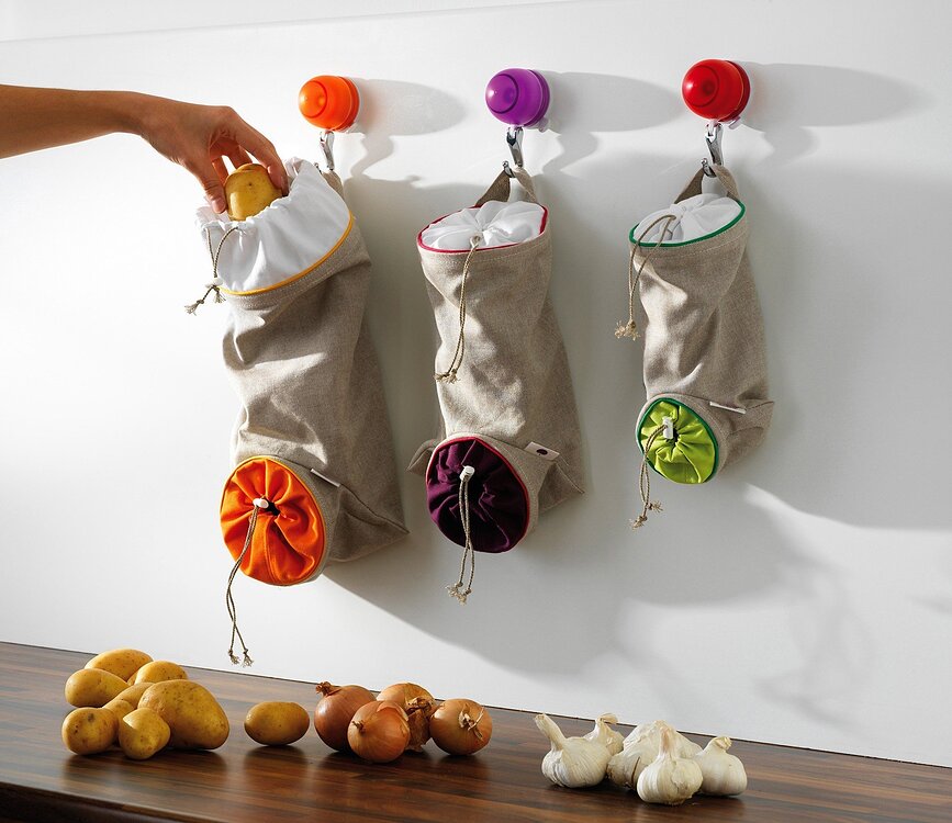 Bolsa de almacenamiento para cebollas Mastrad