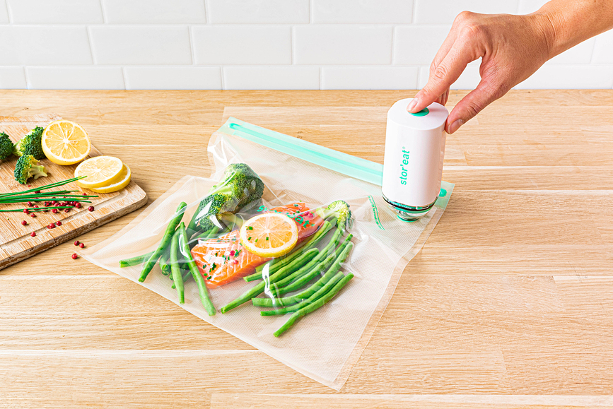 Bolsas para sistema de vacío Sous Vide, 6 L, Pack de 10 unidades