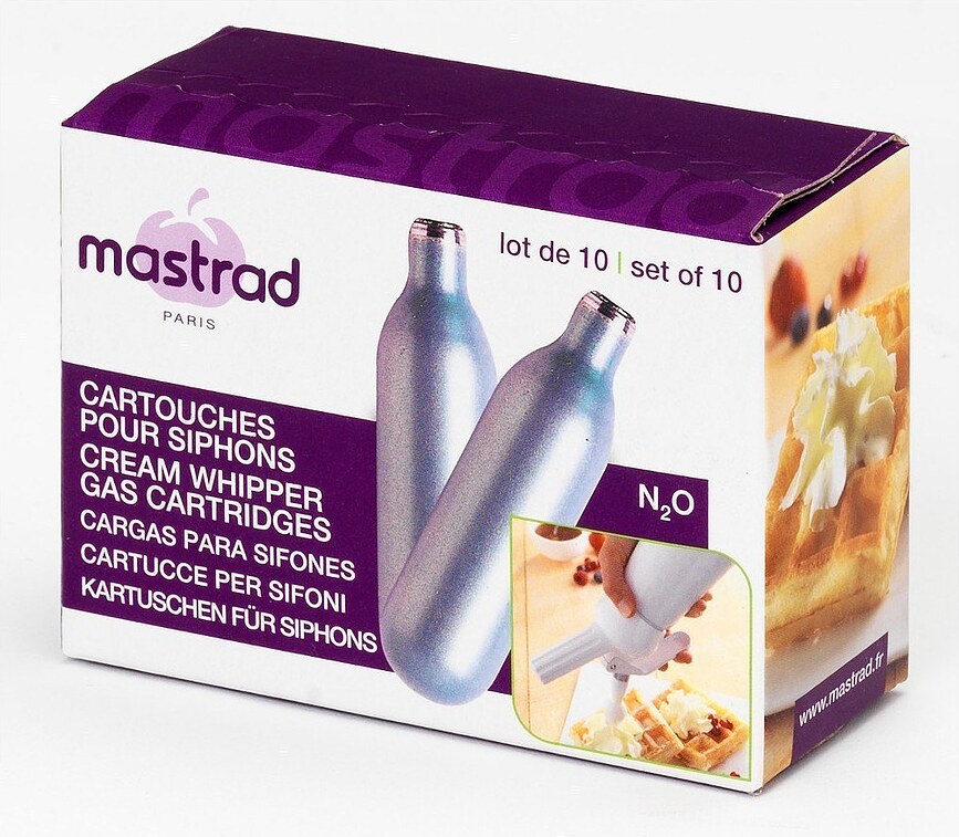 Cápsulas para sifón Mastrad, 10 unidades