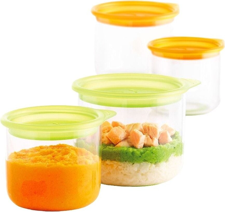 Contenedores para alimentos Mastrad, Pack de 4