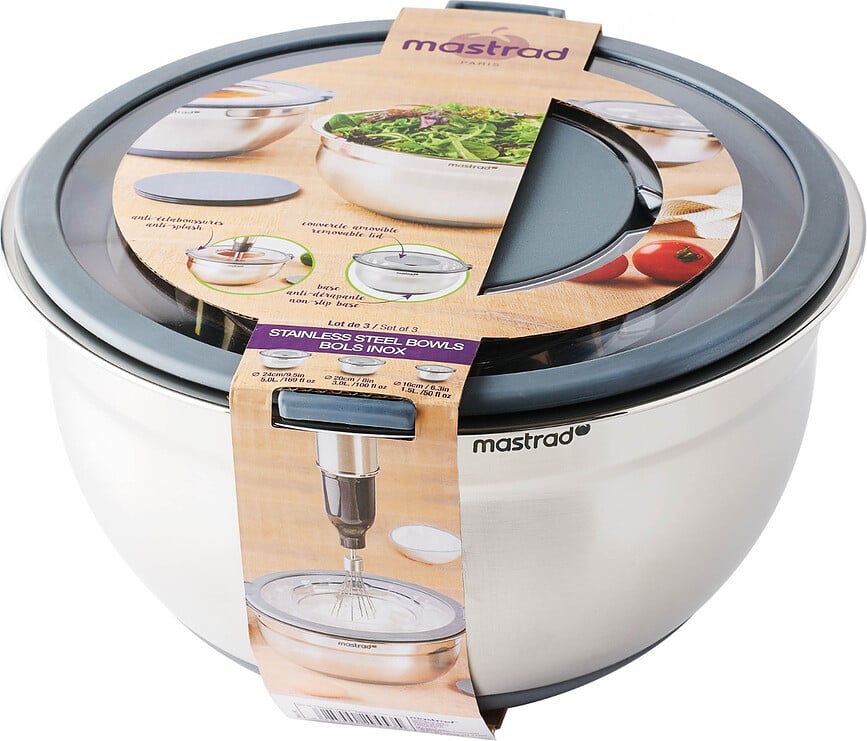 Cuencos de Cocina Mastrad, Set de 3 unidades