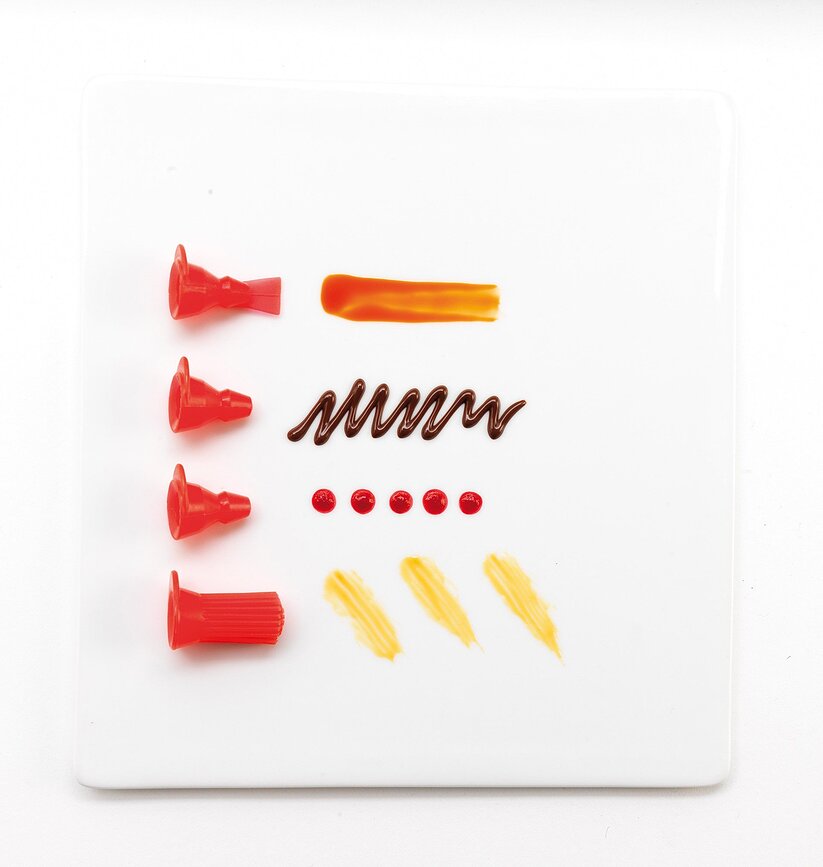 Deco Pocket Εργαλείο Διακόσμησης, με 4 ακροφύσια, 100 ml