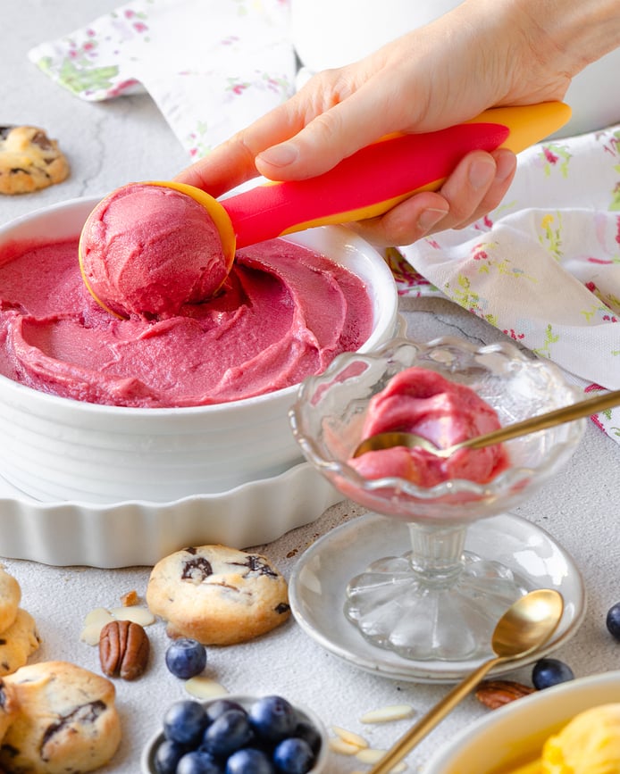 Mastrad Cuillère à Glace, jaune