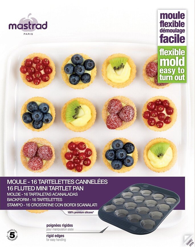 Mastrad Kalup za 16 mini tartleta
