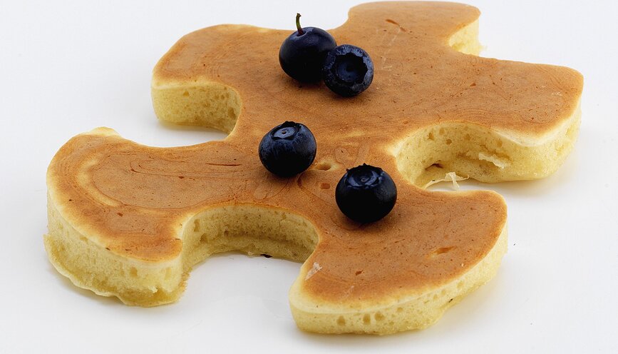 Mastrad Kalupi za jajca in toast, silikonski, 4 kosi