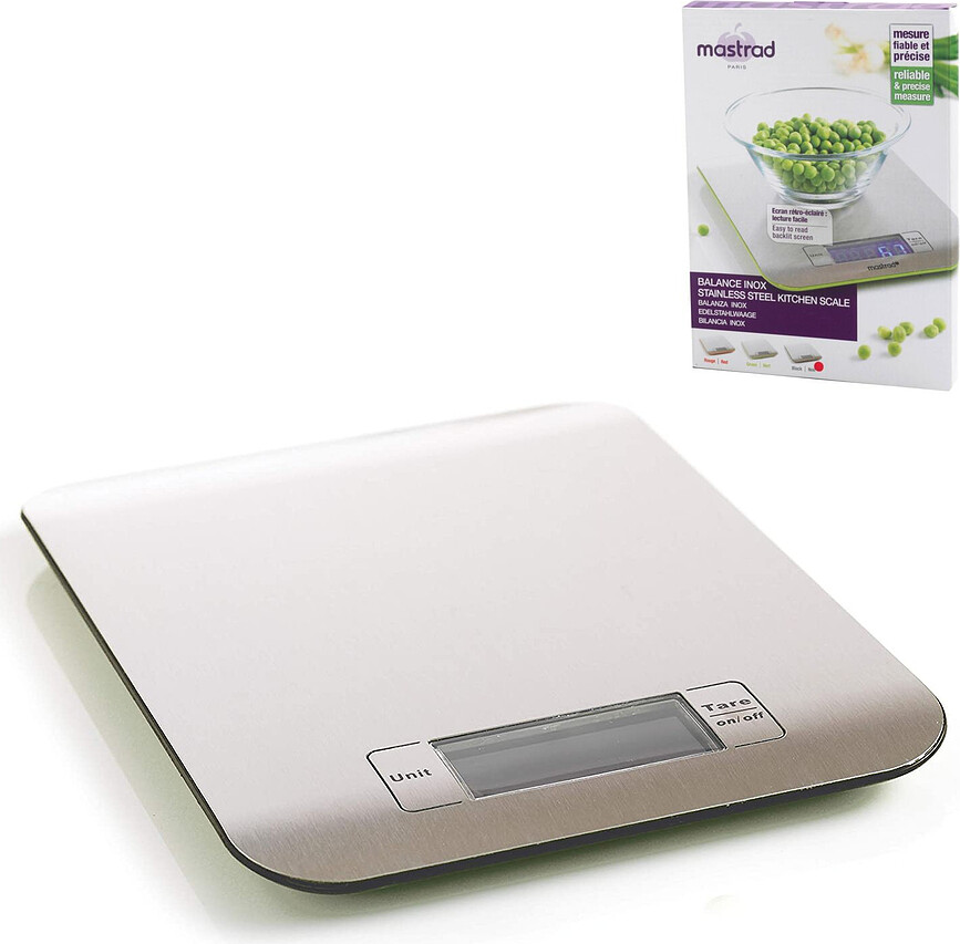 Mastrad Kuhinjska tehtnica, srebrno-črna