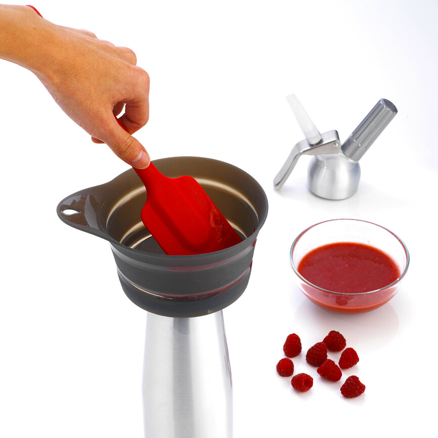 Mastrad Lijak silikonski grafitni