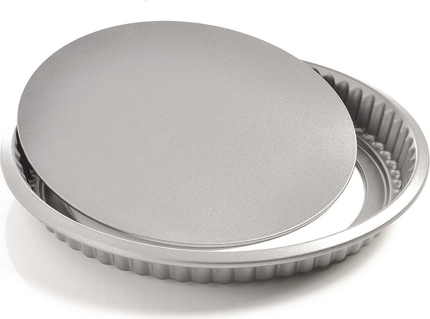 Mastrad Moule à Tarte à fond amovible, 30 cm