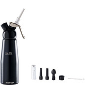 Mastrad Whipping siphon 500 ml black with replaceable nozzles