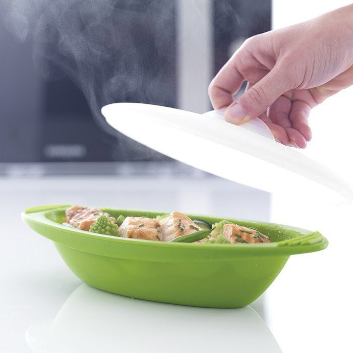 Minute Cooker Plat à Four moyen, vert