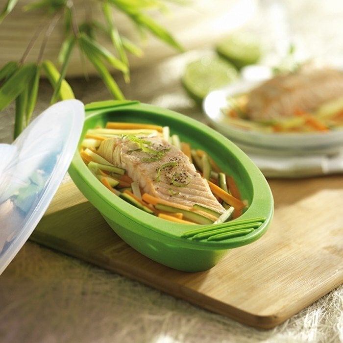 Minute Cooker Plat à Four moyen, vert