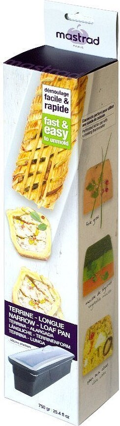 Molde de silicona Mastrad con tapa, rectangular